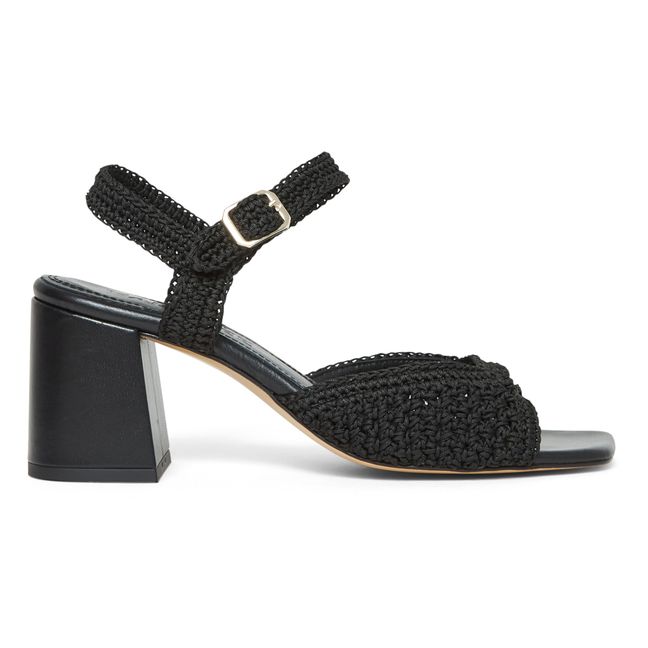 Sicilia Sandals | Negro