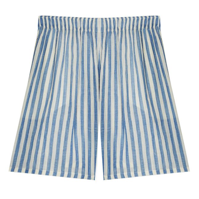 Mauro Striped Shorts | Blue