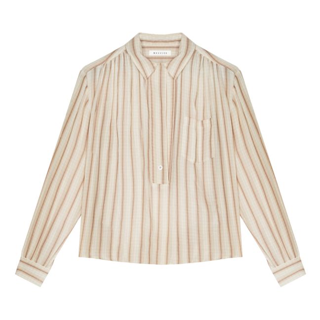 Chemise Alen Rayures | Beige