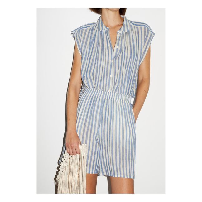 Blouse Duarte Rayures | Bleu