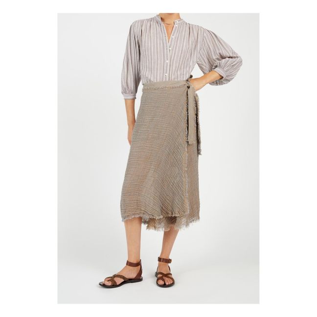 Blouse Veiga Rayures | Bleu