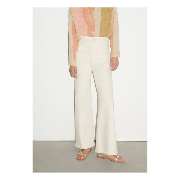 Pantaloni Florent | Naturale- Immagine del prodotto n°1