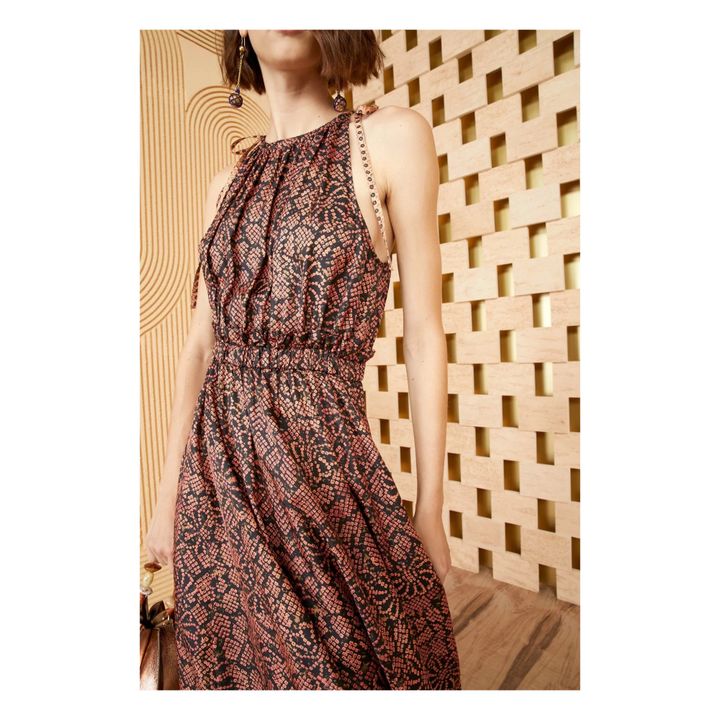Mika Dress | Rosewood- Product image n°2