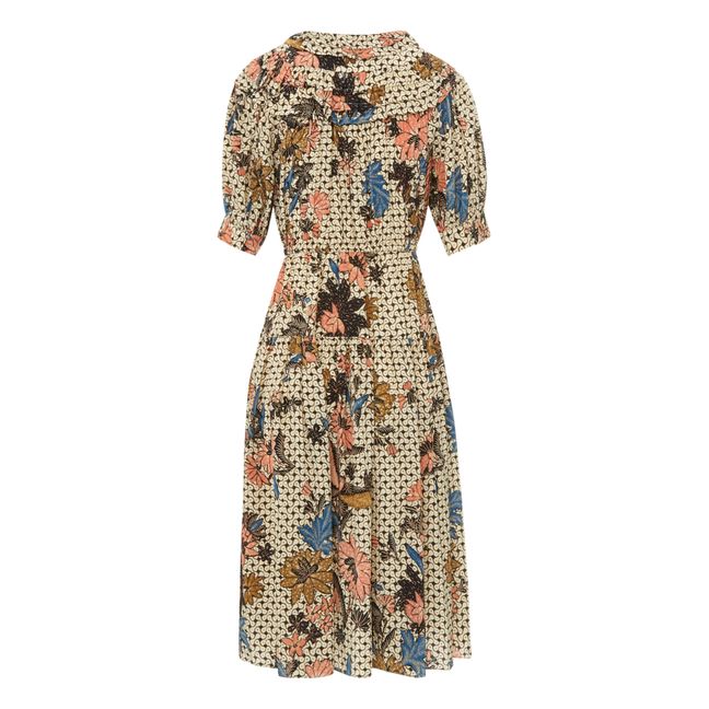 Robe Adette Soie | Ecru