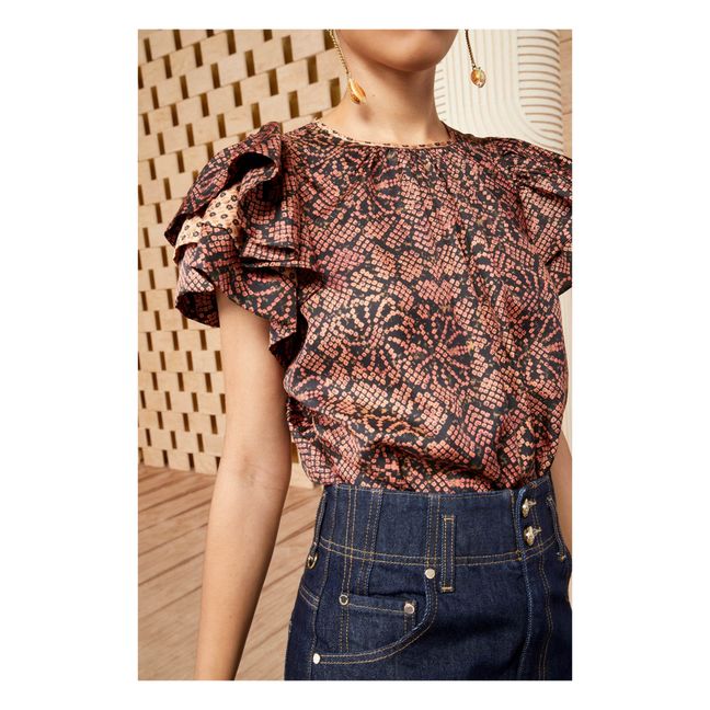 Top Josefine | Bois de rose