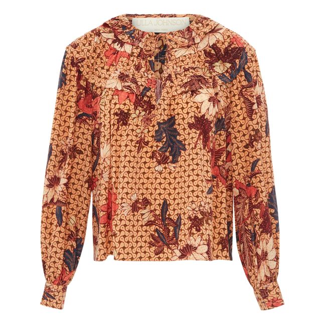 Blusa de seda Aria | Rosa Provenza