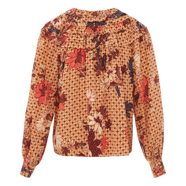 Blusa de seda Aria | Rosa Provenza