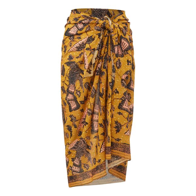 Paz Pareo Skirt | Azafrán