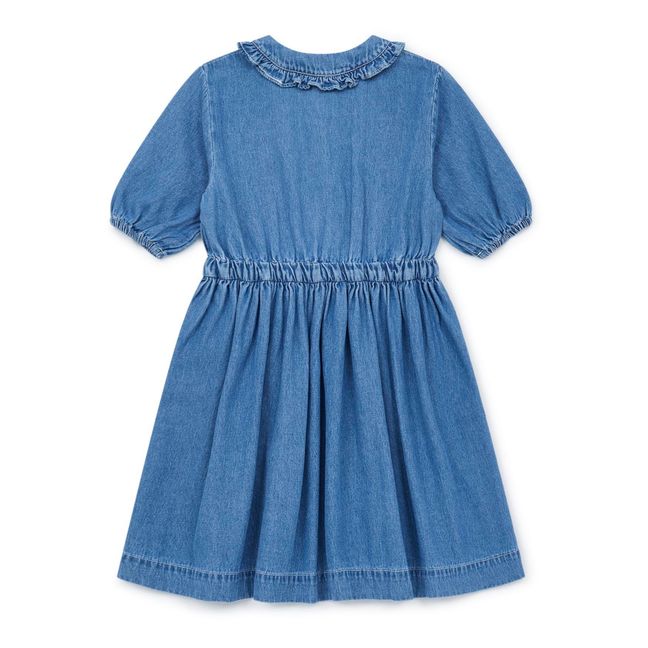 Georgia Denim Dress | Denim blue