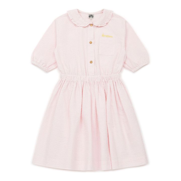Vestido Seersucker | Rosa Palo- Imagen del producto n°0