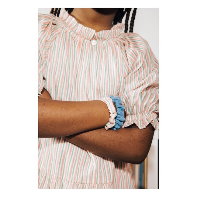 Emy Striped Dress | Pink