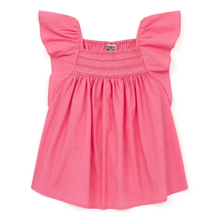 Blusa fruncida Eole | Rosa- Imagen del producto n°0
