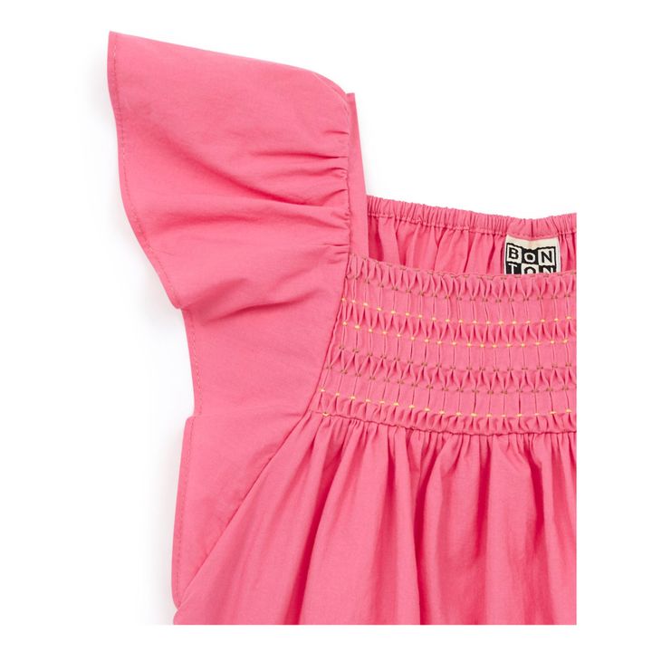 Blusa fruncida Eole | Rosa- Imagen del producto n°3