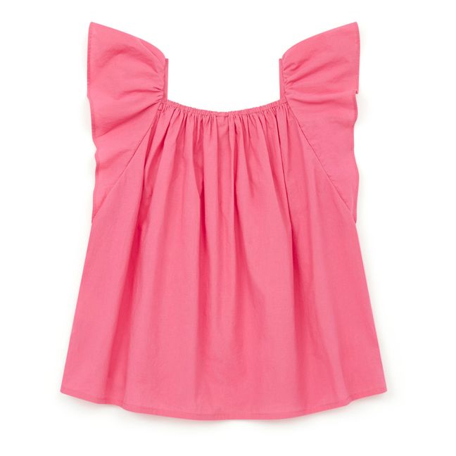 Blusa fruncida Eole | Rosa