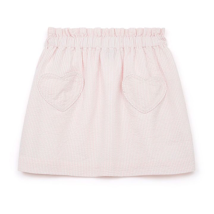 Falda Douchka Seersucker | Rosa Palo- Imagen del producto n°0
