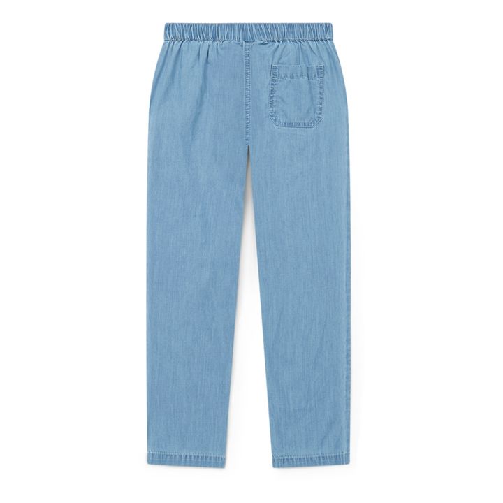Batcha Lightweight Denim Pants | Blue- Product image n°2
