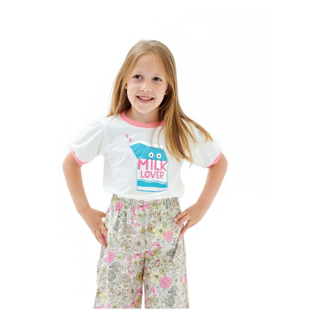 T-Shirt Coton Bio Milk | Ecru