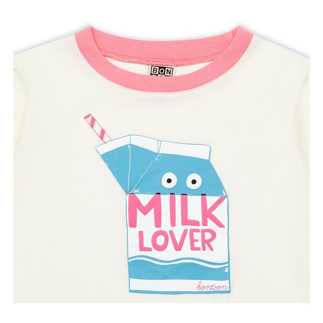 T-Shirt Coton Bio Milk | Ecru