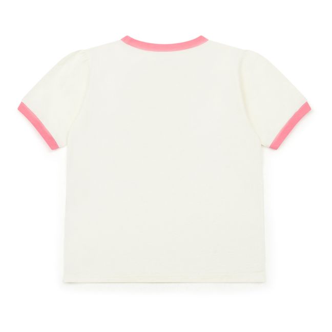 T-Shirt aus Bio-Baumwolle Milk | Seidenfarben