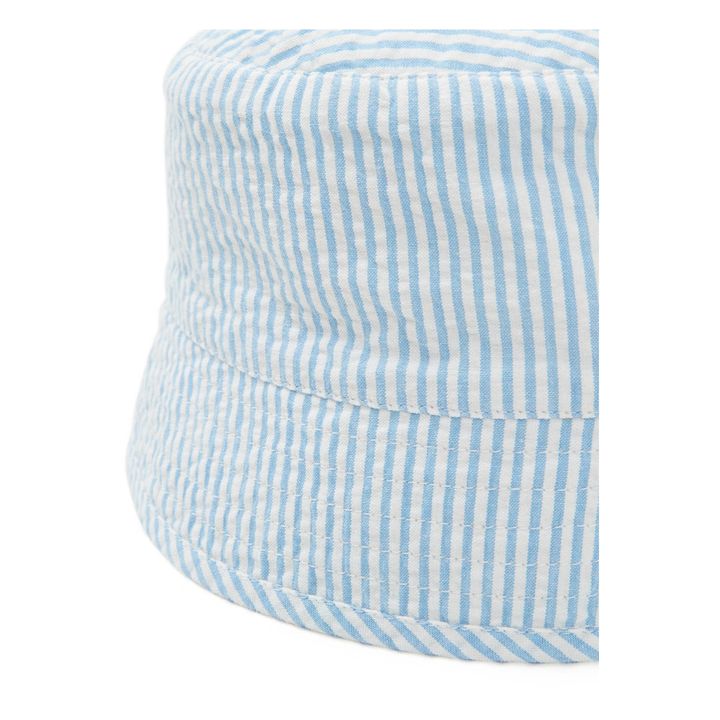 Sombrero Seersucker Ascot | Azul Cielo- Imagen del producto n°2