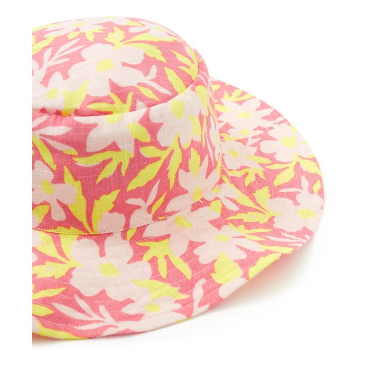 Sombrero floreado | Rosa- Imagen del producto n°3