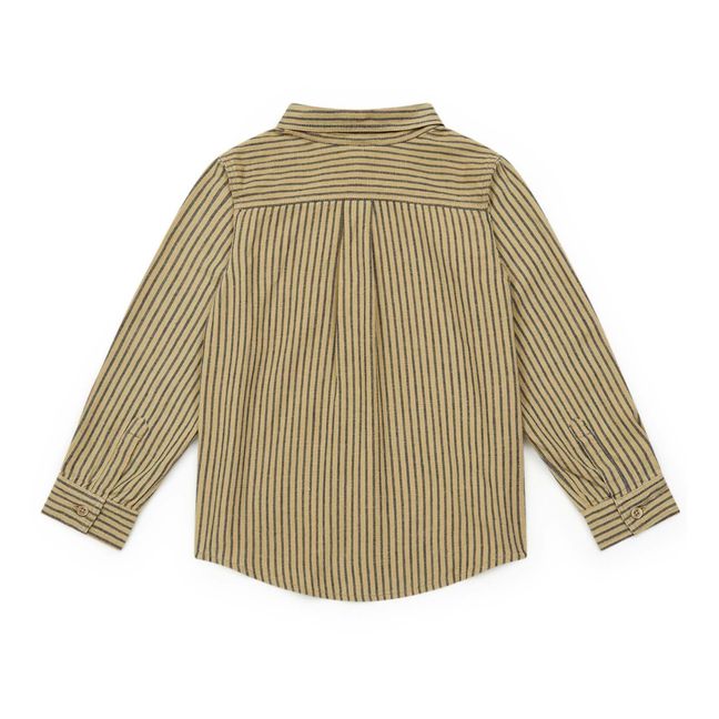 Paris Striped Shirt | Beige