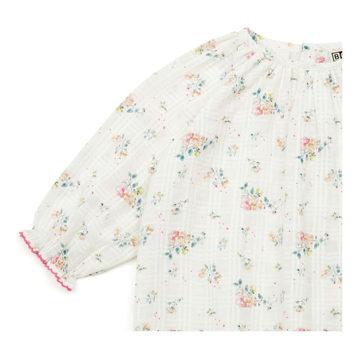 Frostie Floral Dress | Ecru- Product image n°1