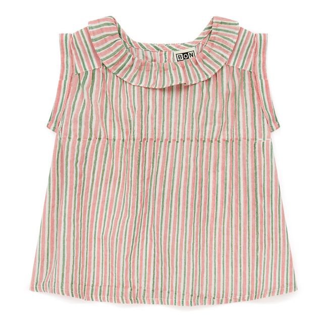 Nectar Striped Blouse | Ecru