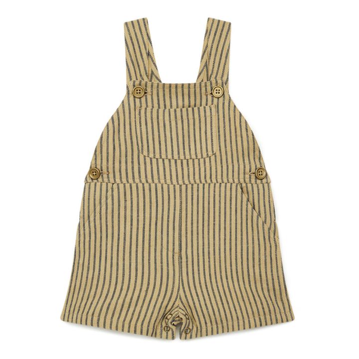 Peto de rayas | Beige- Imagen del producto n°0