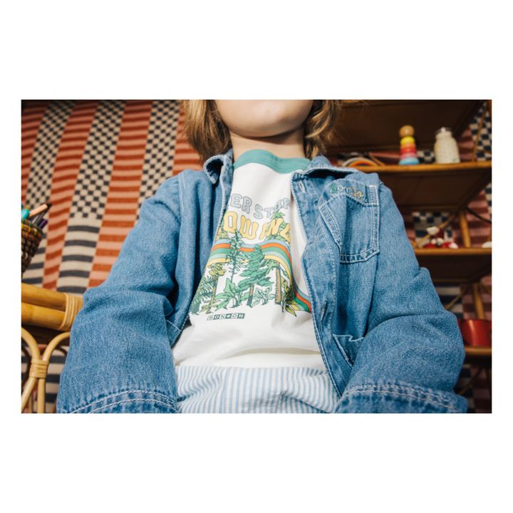 Veste Denim Elfie | Bleu jean- Image produit n°1