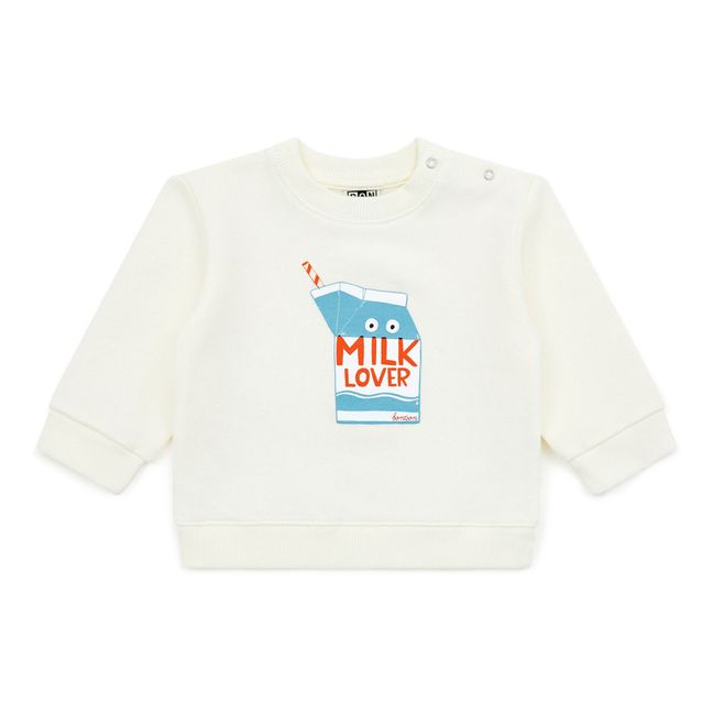 Sweat Coton Bio Milk | Ecru