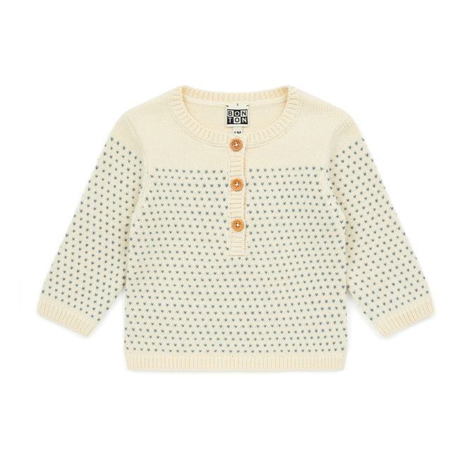 Jersey con botones | Crudo