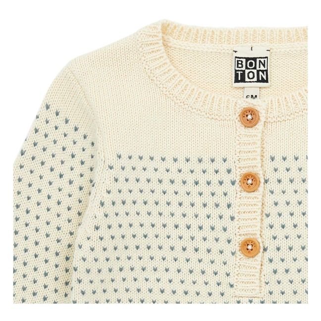 Jersey con botones | Crudo