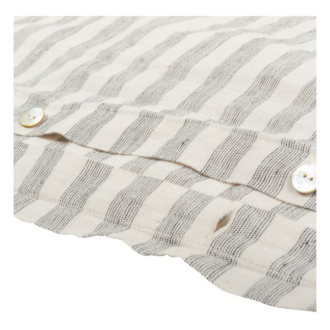 Sandhills Linen Duvet Cover | Off white