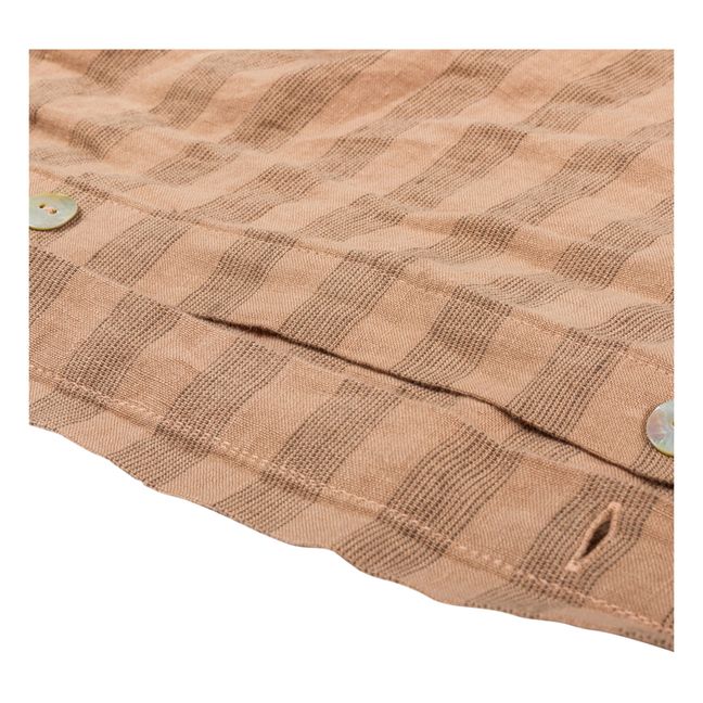 Sandhills Linen Duvet Cover | Russet