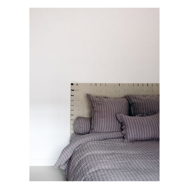 Housse de couette Sandhills en lin | Violet