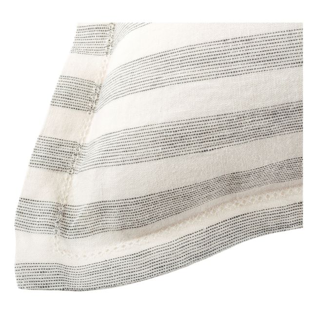 Funda de almohada de lino Sandhills | Blanco Roto