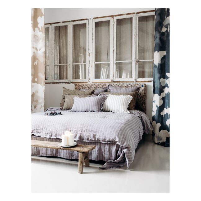 Taie d'oreiller Sandhills en lin | Violet