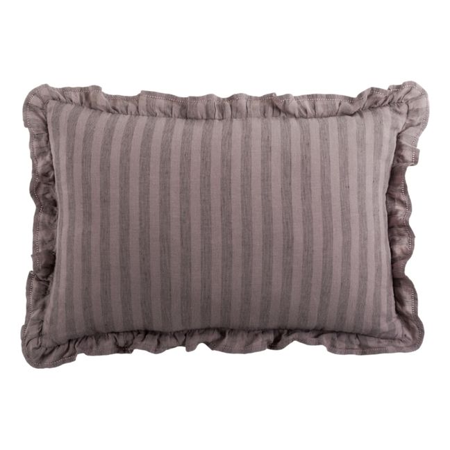 Housse de coussin Sandhills volantée | Violet