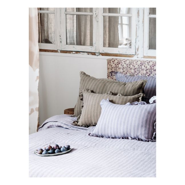 Sandhills Frilled Cushion Cover | Violett
