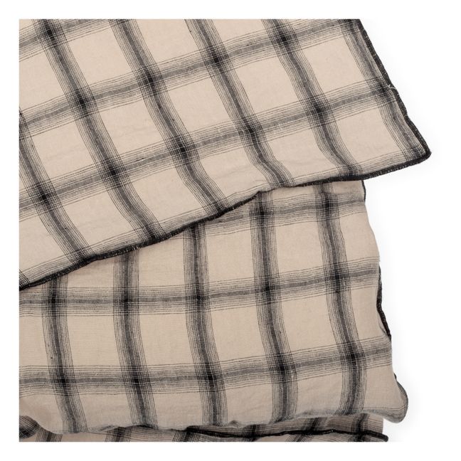 Highland Washed Linen Duvet Cover | Beige rosé