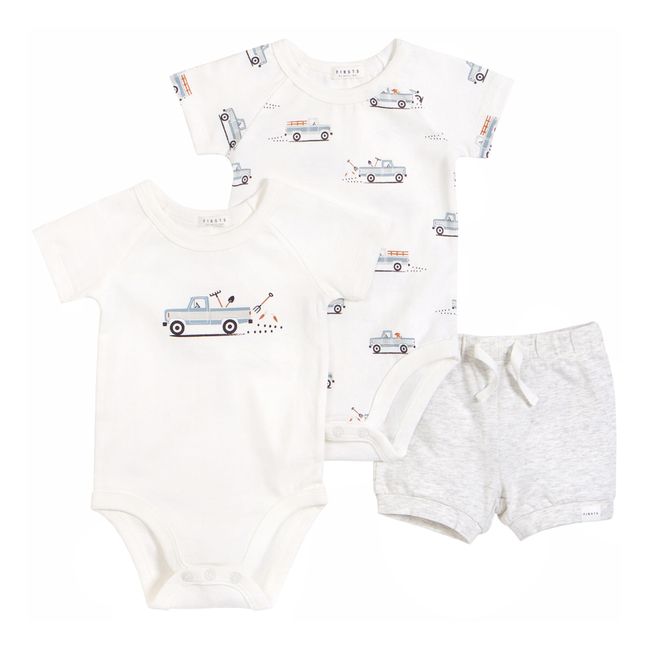 Set 2 Bodies et Short Coton Bio Truck | Seidenfarben