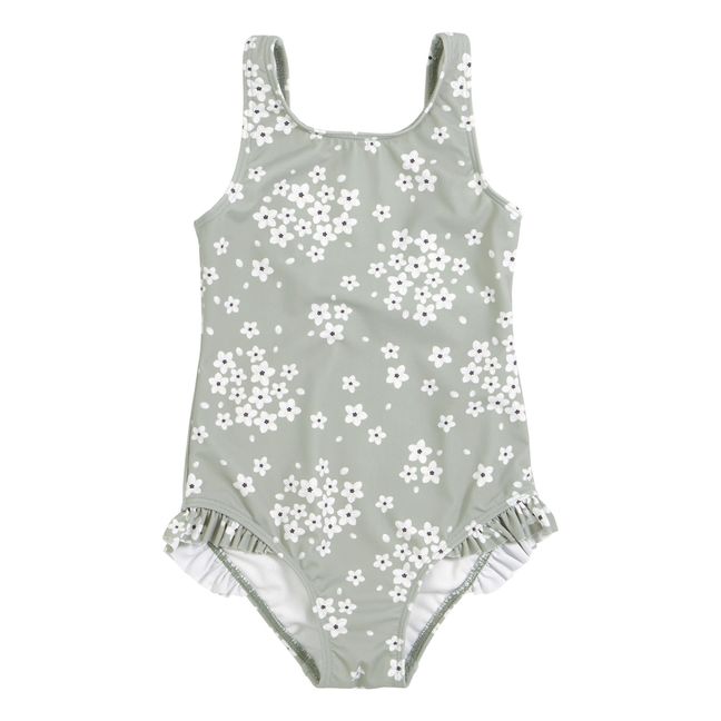Bañador de nylon reciclado con estampado floral | Salvia