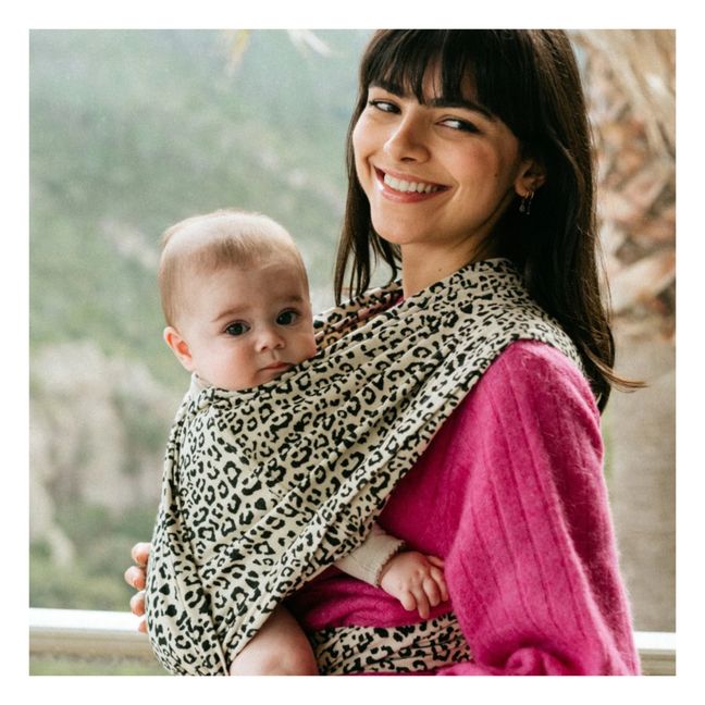 Porte-bébé Léo en coton bio | Blanc
