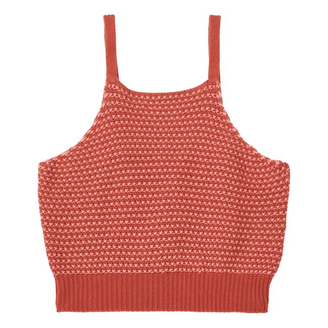 Top à Bretelles Maille | Rose