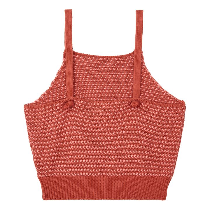 Knit Tank Top | Pink- Product image n°1