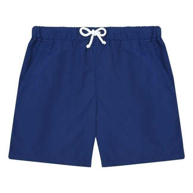 Booby Solid Color Swimming Trunks | Navy blue