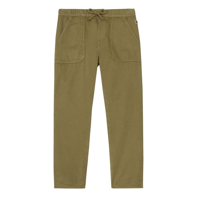 Goldfield Straight-Leg Trousers | Brown