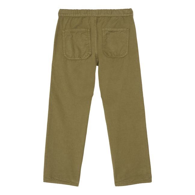 Goldfield Straight-Leg Trousers | Brown
