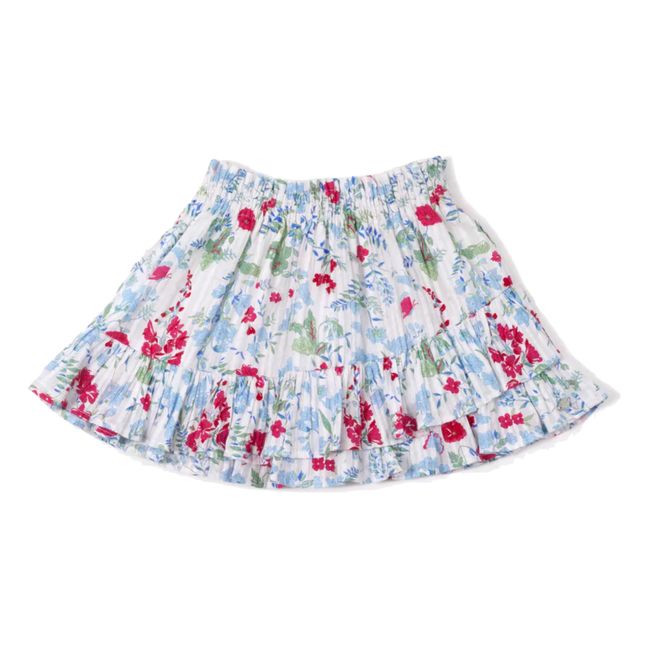 Flower Print Skirt | Seidenfarben